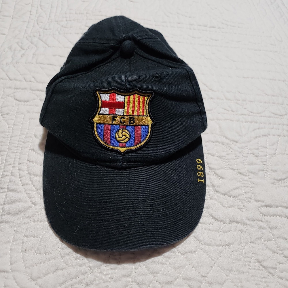 FC Barcelona Soccer Hat Snapback Black & 2007 Little League World Series Visor